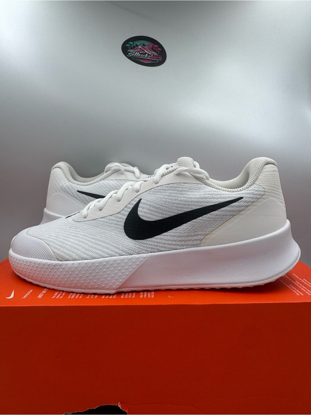 Nike Vapor Lite 3 HC White Black BRAND NEW Size 10 Women